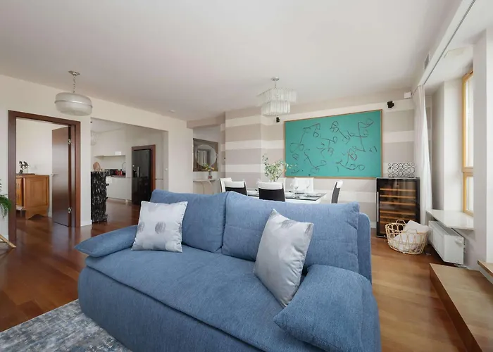 Apartmán Stylish & Spacious Family With Panorama View By Renters Varšava